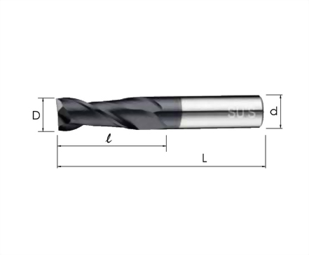 WE-4201-Micro Grain Carbide End Mills-2 Flutes