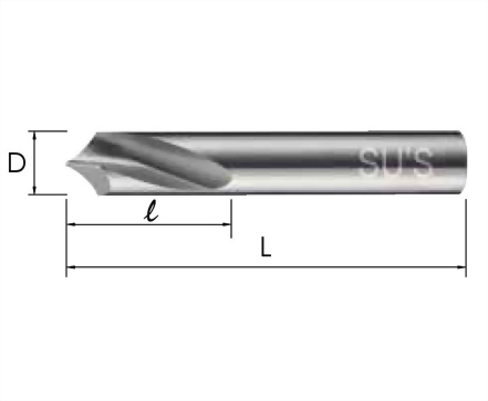 WP-1752-Solid Carbide NC Spotting Drills-90 degrees