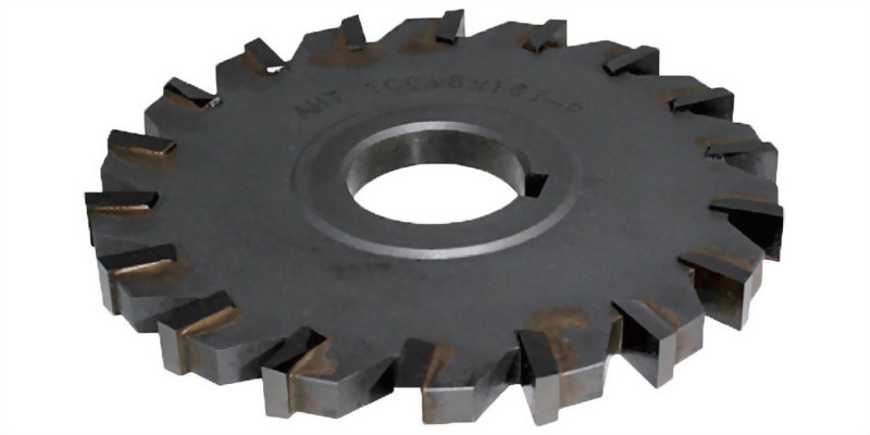 CARBIDE TIPPED STRAIGHT TOOTH SIDE MILLING CUTTER