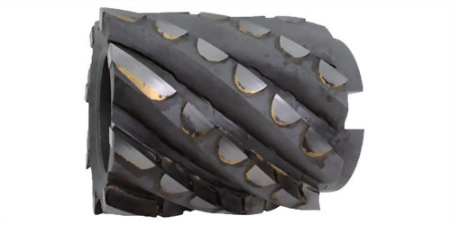 焊刃式半圓齒筒型粗銑刀