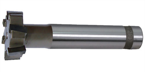 CARBIDE TIPPED STRAIGHT TOOTH T-SLOT END MILL