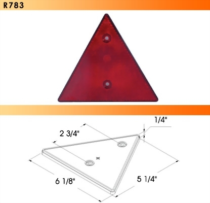 Triangle Rear Reflector