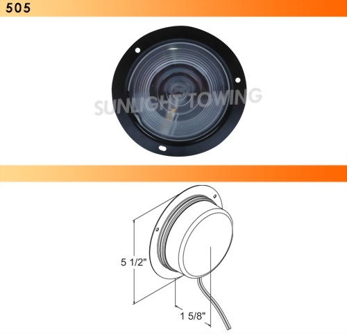 Flush-Mount Back-Up Light