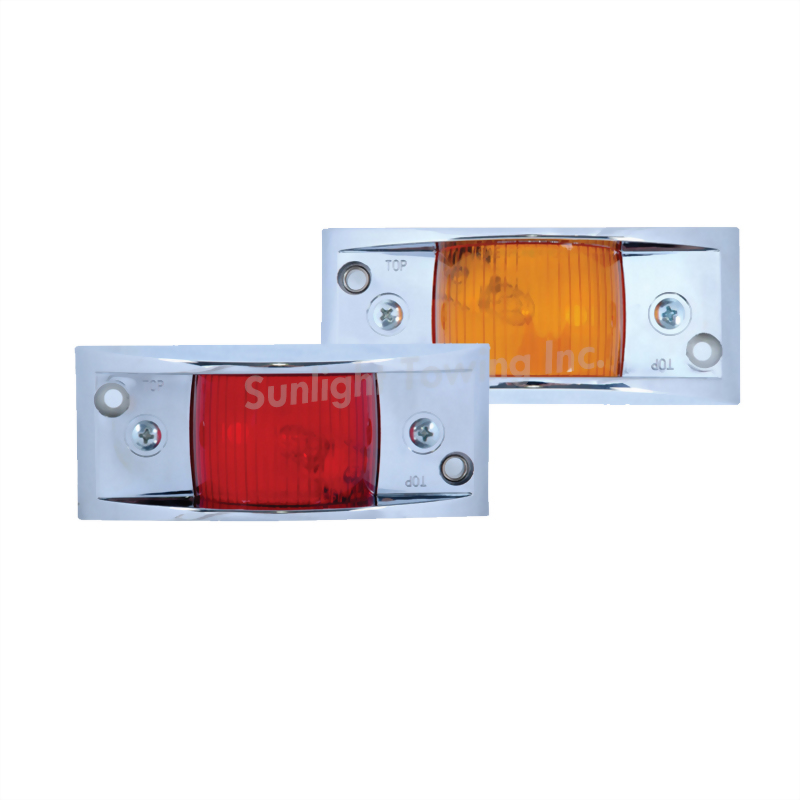 Chrome Clearance Marker Light - PC Rated