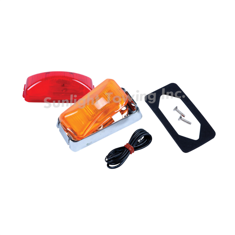 Rectangular Sealed Clearance Marker Light - PC Rated