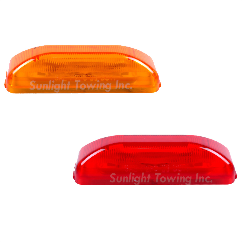 Rectangular Sealed Clearance Marker Light - PC Rated