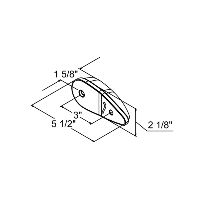 Ford Cab Marker Light - PC Rated