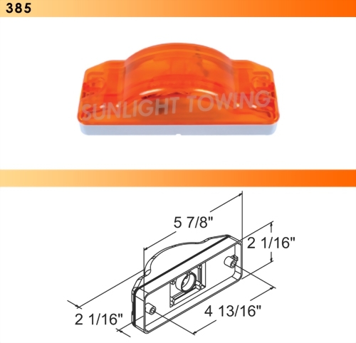 Sealed Surface Mount Turn & Side Marker Light
