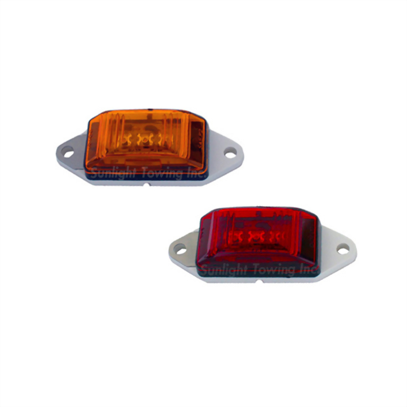 LED Sealed Clearance Marker Light - 3 Diodes