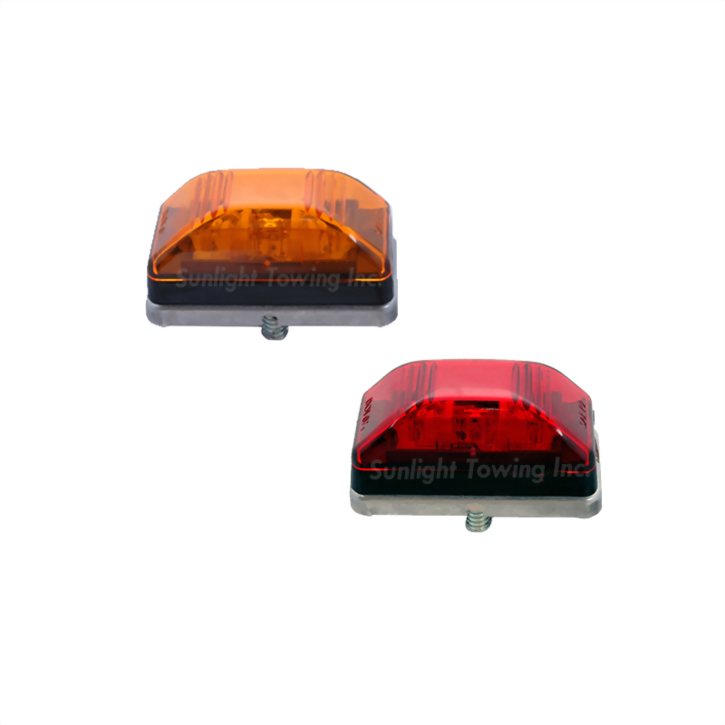 LED Stud-Mount Sealed Clearance Marker Light - 3 Diodes, PC Rated
