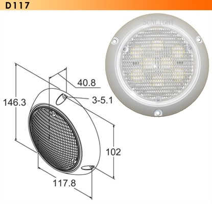 LED Dome Light - 1 diode