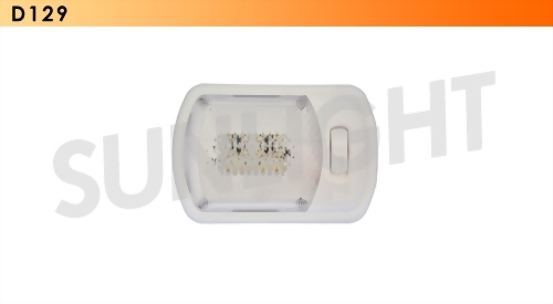 Single LED RV Ceiling Light - 12 Diodes