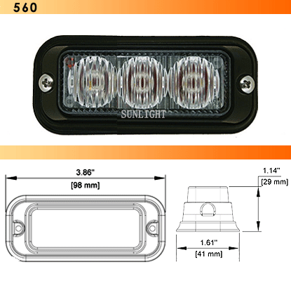 LED Strobe Light - 3 Diodes