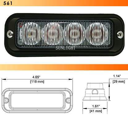LED Strobe Light - 4 Diodes