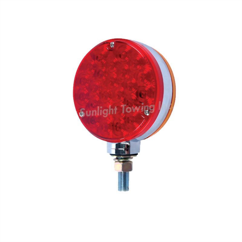 LED Double-Face Round Turn & Park Light - 48 Diodes
