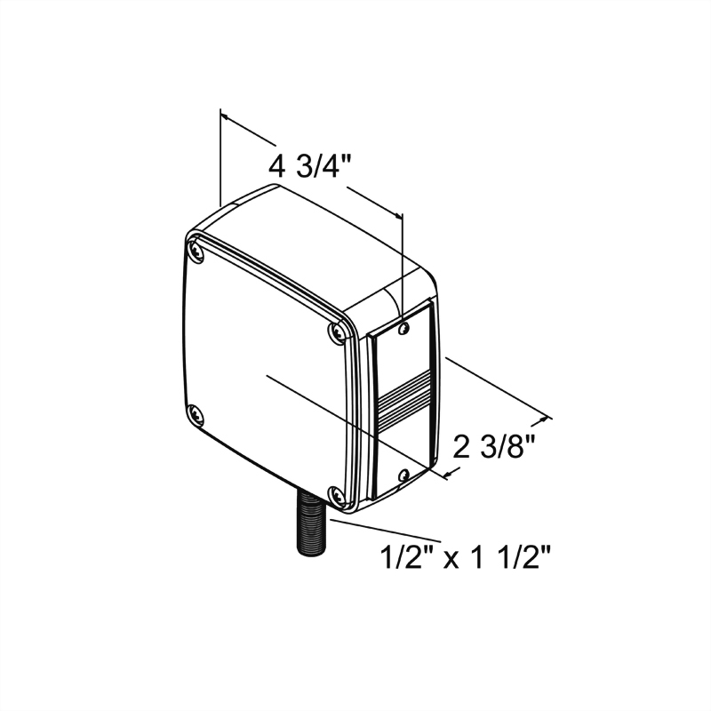 LED Double-Face Turn & Park Light W/Side Marker - 50 Diodes