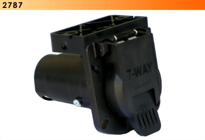 7-Way Socket w/ Bracket