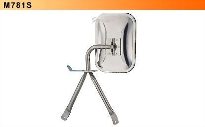 Universal Tripod Mirror - Stainless Steel
