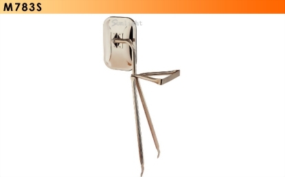 Swing Away Mirror - Stainless Steel