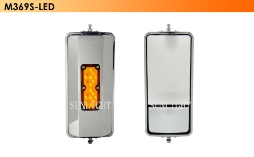 thumbnail image 2 of Universal West Coast Heated Lighted Mirrors And Offset Convex Truck 2 of 14
