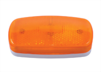 Oblong Clearance Marker Light W/Reflex