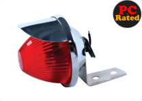 Beehive Light W/Chrome Visor - PC Rated