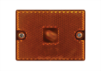 Stud-Mount Clearance Marker Light W/Reflex