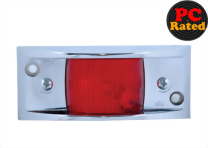 Chrome Clearance Marker Light - PC Rated