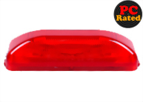 Rectangular Sealed Clearance Marker Light - PC Rated