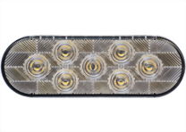 LED 6" Oval Sealed Back-Up Light - 20 Diodes