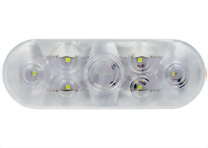 LED 6" Oval Sealed Back-Up Light - 7 Diodes