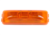 LED Rectangular Sealed Clearance Marker Light - 2 Diodes