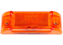 LED Sealed Clearance Marker Light W/Reflex Lens - 8 Diodes