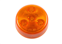 LED 2" Round Sealed Clearance Marker Light - 4 Diodes