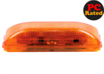LED Rectangular Sealed Clearance Marker Light - 4 Diodes, PC Rated