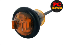 LED 3/4" Clearance Marker Light - Single Diode, PC Rated