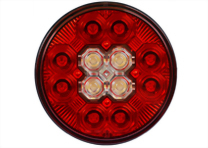 LED 4" Round Sealed S/T/T & Back-Up Light