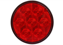 LED 4" Round Sealed S/T/T Light - 7 Diodes