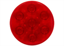 LED 4" Round Sealed S/T/T Light - 7 Diodes