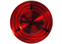 LED 4" Round Sealed S/T/T Light - 7 Diodes, AMP