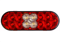 LED 6" Oval Sealed S/T/T & Back-Up Light