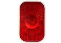 LED Rectangular Sealed S/T/T Light - Single Diode