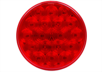 LED 4" Round Sealed S/T/T Light - 18 Diodes