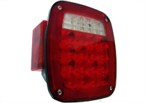 LED Stud-mount Combo Tail Light W/Side Marker Light
