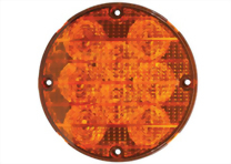 7" LED Warning Light - 8 Diodes