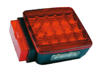 LED Over 80" Wide Submersible Tail Light