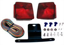 LED Under 80" Wide Submersible Trailer Light Kit