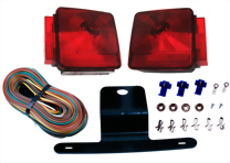 LED Over 80" Wide Submersible Trailer Light Kit