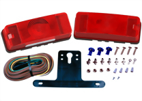 LED Over 80" Wide Submersible Trailer Light Kit