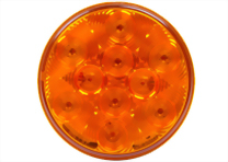 LED 4" Round Sealed Turn Signal Light - 10 Diodes